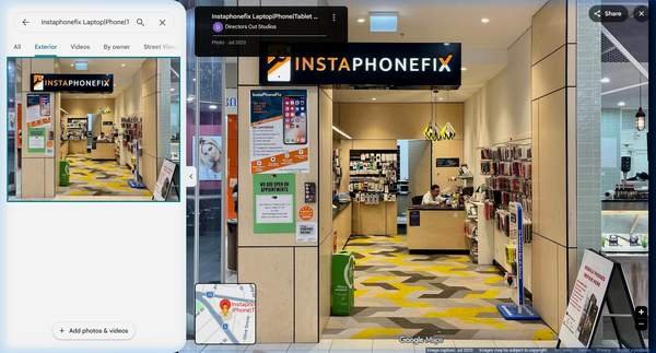 Illustrative Instaphonefix Mentone storefront image